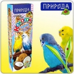 "Колосок премиум-меню кокос", 140 г для волнистых попугаев